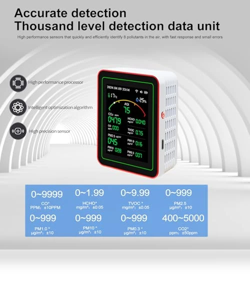 15-in-1 Smart Air Quality Tester — Air Quality Monitors