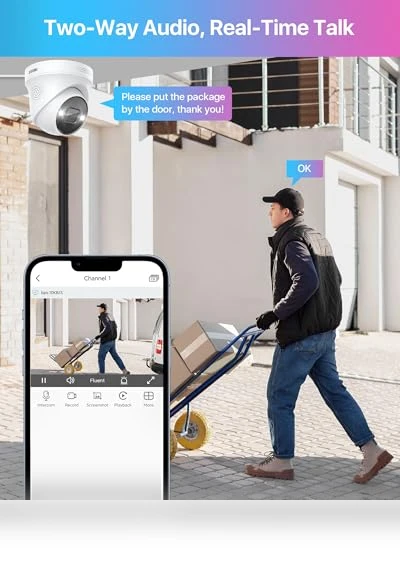 16CH 4K PoE Security Camera System — Smart Home Security, ZOSI