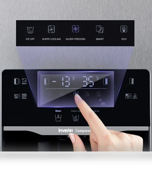 18.1 Cu. Ft Refrigerator with Ice & Water Dispenser — Cooling Solutions, THFRIONE