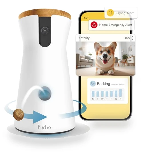 360° Dog Camera + Nanny Bundle — Cameras & Monitors, Tomofun, LLC