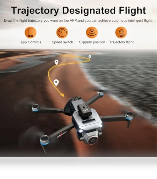 4K Ultra-wide Camera Drone with Real-time Vision Screen — Drones, TRANSLISTING