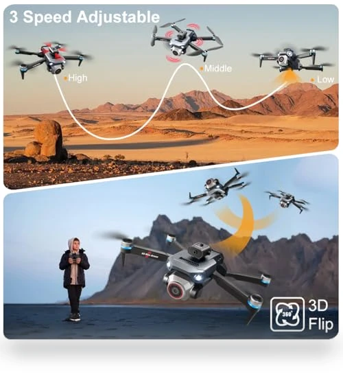 4K Ultra-wide Camera Drone with Real-time Vision Screen — Drones, TRANSLISTING