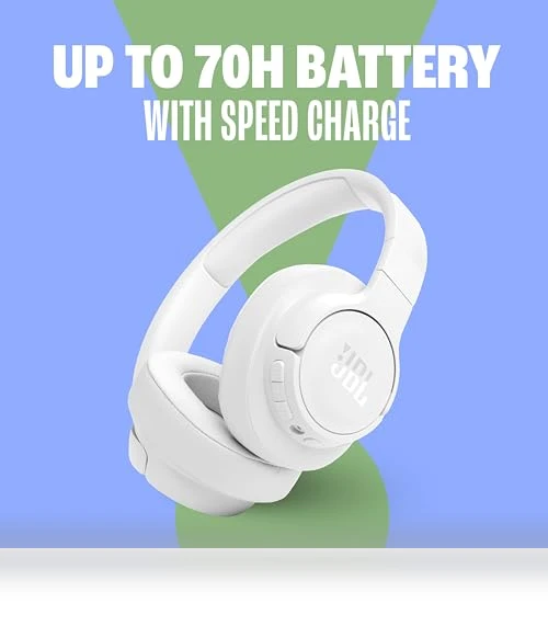 Adaptive Noise Cancelling Wireless Over-Ear Headphones — In-Ear Headphones, JBL