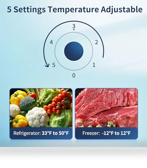 Apartment Size Refrigerator with Freezer — Mini Fridges, BANGSON