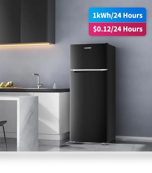 Apartment Size Refrigerator with Freezer — Mini Fridges, BANGSON