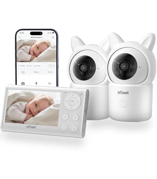 Baby Monitor with 2 Cameras — Baby Monitors, iegeek