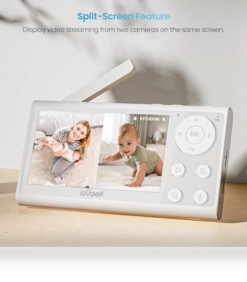 Baby Monitor with 2 Cameras — Baby Monitors, iegeek