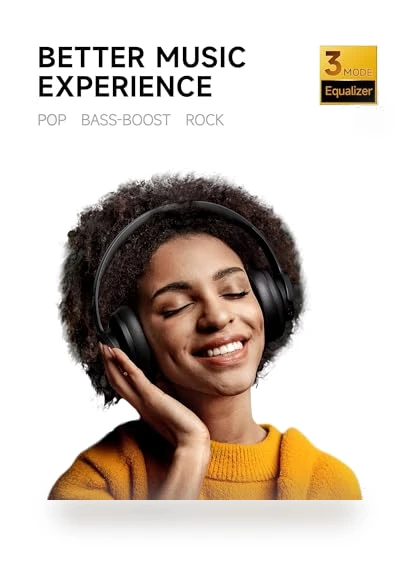 Bluetooth Headphones with 120H Playtime — In-Ear Headphones, Picun
