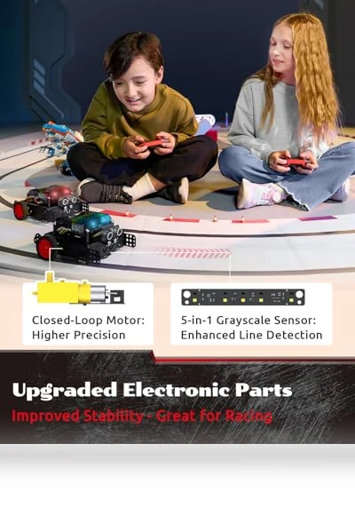 Coding & Remote Control Robot Kit for Kids — Interactive Figures & Robots, Whalesbot