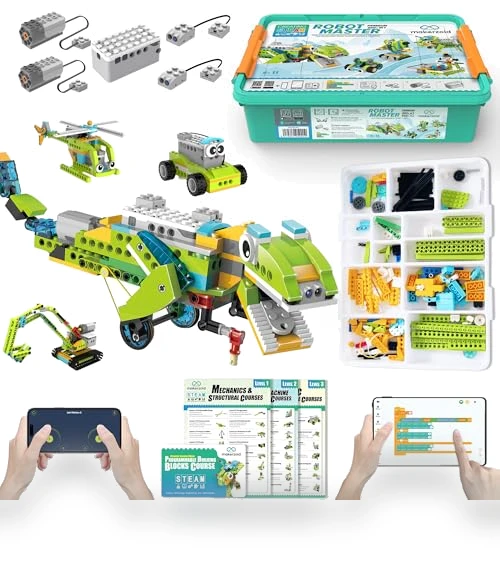 Coding Robot Kit for Kids — Interactive Figures & Robots, Makerzoid