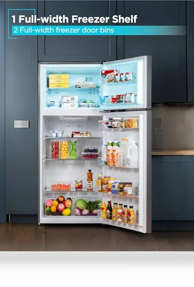Compact Refrigerator Energy Star Single Door Mini Fridge with Freezer — Mini Fridges, BLACK+DECKER