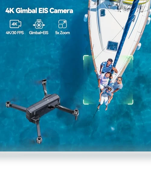 Drones with Gimbal+EIS 4K Camera — Drones, Ruko
