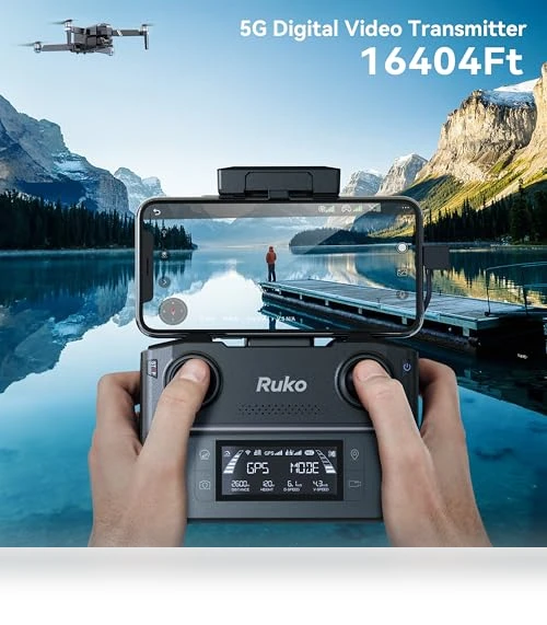 Drones with Gimbal+EIS 4K Camera — Drones, Ruko
