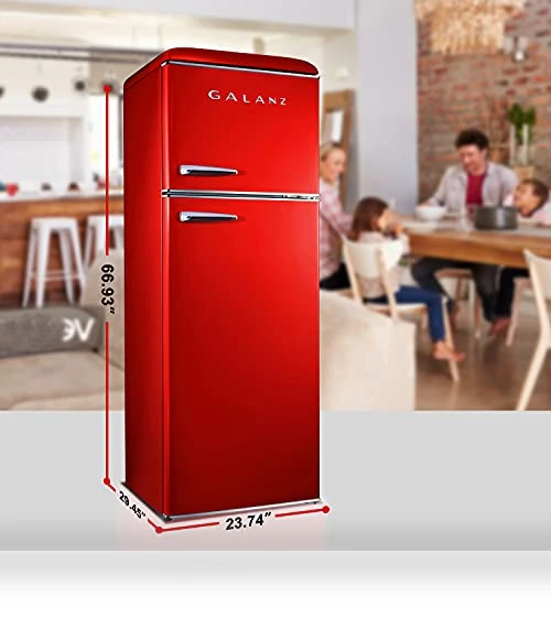 Dual Door Refrigerator with Top Mount Freezer — Cooling Solutions, Galanz