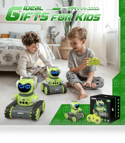 Emo Robot with Gesture Sensing and Remote Control — Interactive Figures & Robots, DEERC