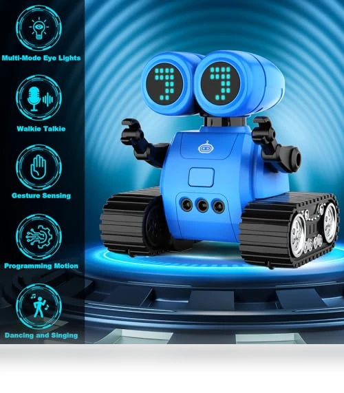 Emo Robot with Walkie-Talkie Function — Interactive Figures & Robots, Hamourd
