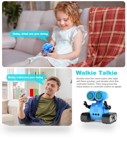 Emo Robot with Walkie-Talkie Function — Interactive Figures & Robots, Hamourd