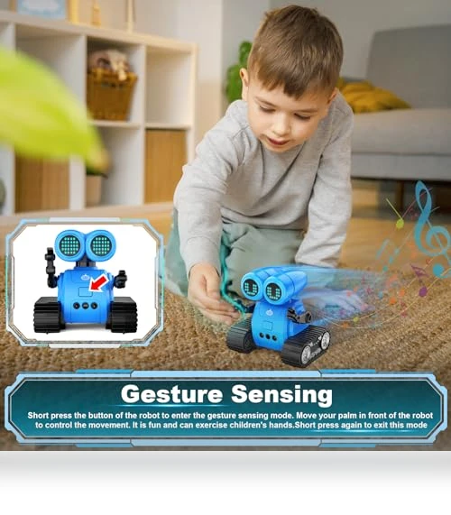 Emo Robot with Walkie-Talkie Function — Interactive Figures & Robots, Hamourd