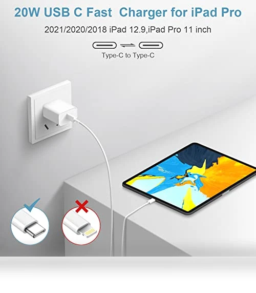 Fast Charging USB C Charger Block with 6FT Cord — Wall Chargers, Shenzhen Century Star Technology Co., Ltd.