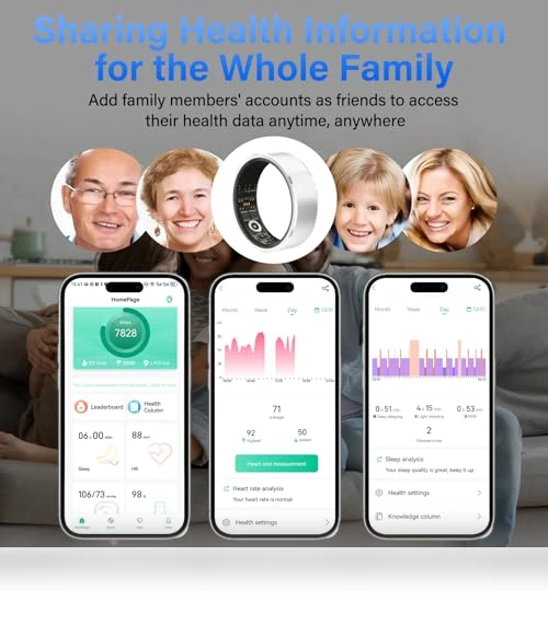 Fitness Tracker Ring — Smart Rings, YULUCKGO
