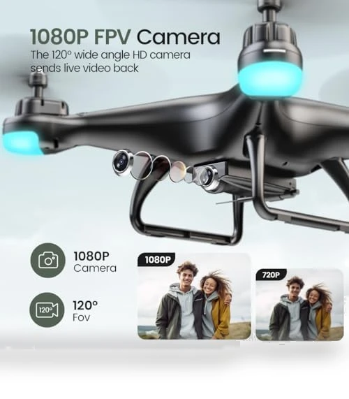 FPV RC Drone With 1080P HD Camera — Drones & UAV Technology, Holy Stone