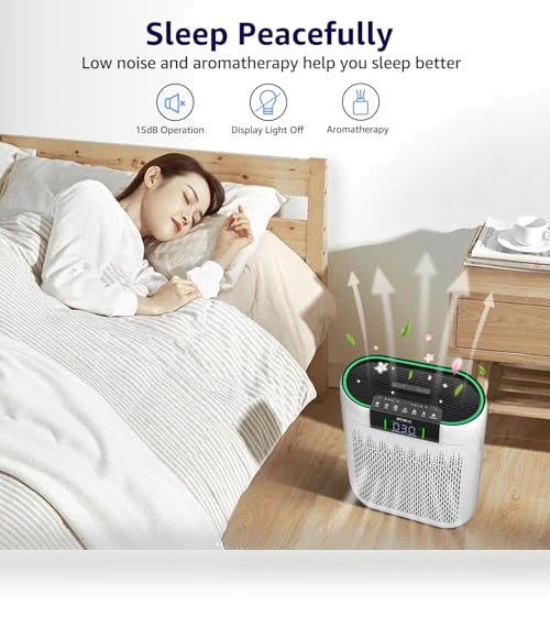 Hepa Air Purifier with Air Quality Monitor — HEPA Air Purifiers, KNKA