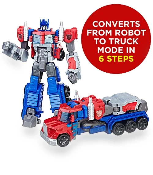 Heroic Optimus Prime Action Figure — Interactive Figures & Robots, Hasbro
