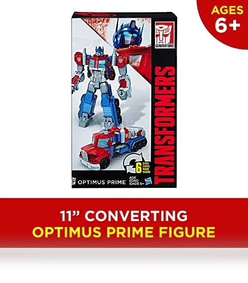 Heroic Optimus Prime Action Figure — Interactive Figures & Robots, Hasbro