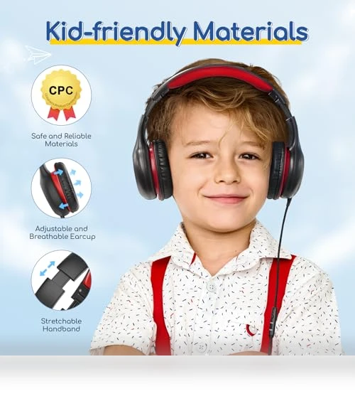 Kids Headphones with Microphone — In-Ear Headphones, EarFun
