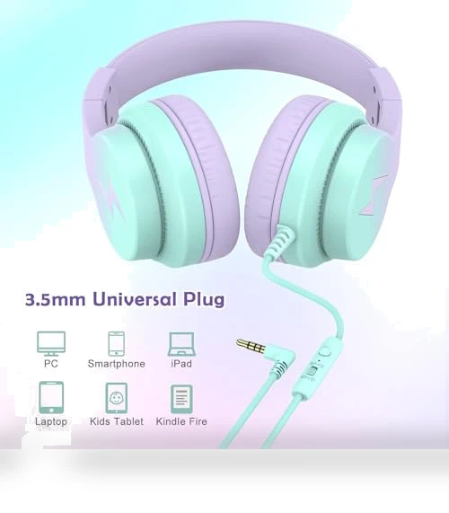 Kids Headphones with Microphone — In-Ear Headphones, Candy Bila