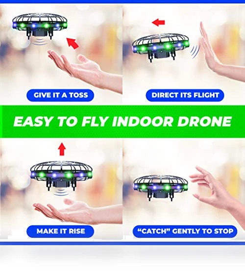 LED Hand Operated Drone — Drones & UAV Technology, Force1