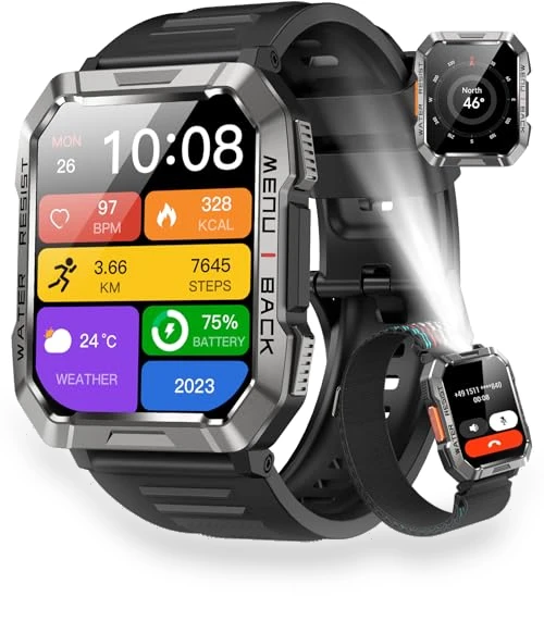 Military Smart Watch for Men — Smartwatches, Blackview