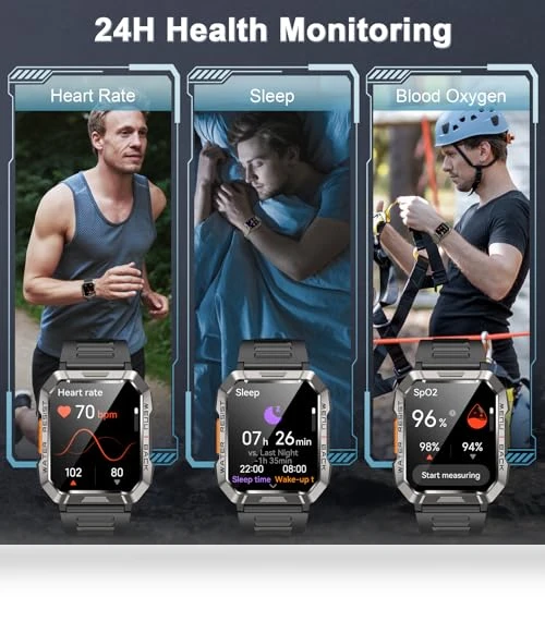 Military Smart Watch for Men — Smartwatches, Blackview