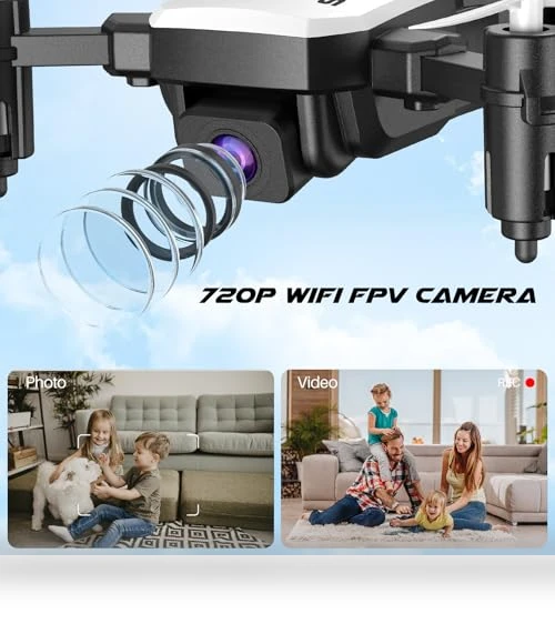 Mini Drone with Camera 720P HD FPV — Drones, SIMREX