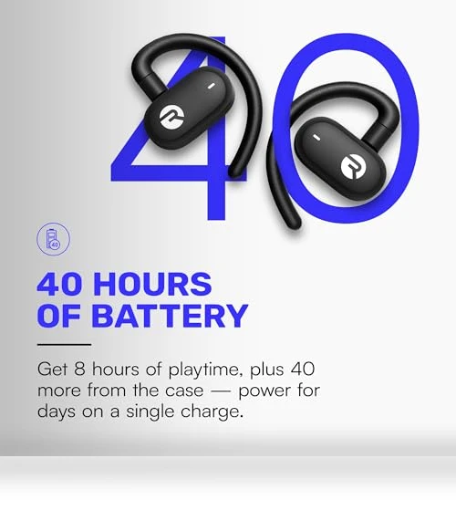 Open Earbuds – True Wireless Open Ear Bluetooth Headphones — In-Ear Headphones, Raycon