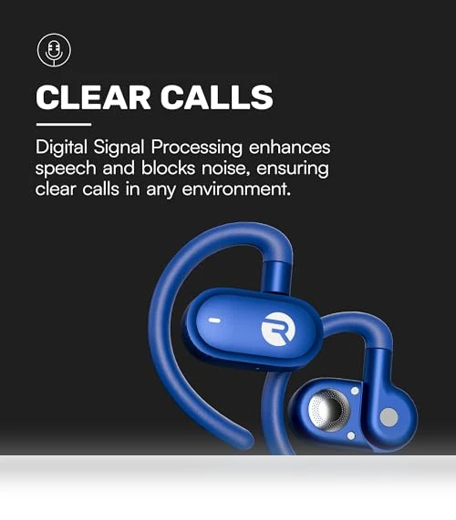 Open Earbuds – True Wireless Open Ear Bluetooth Headphones — In-Ear Headphones, Raycon