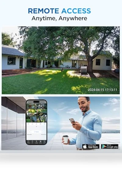 PoE Security Camera System — Smart Home Security, 4COVR