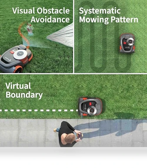 Robot Lawn Mower Perimeter Wire Free — Autonomous Lawn Care, NAVIMOW