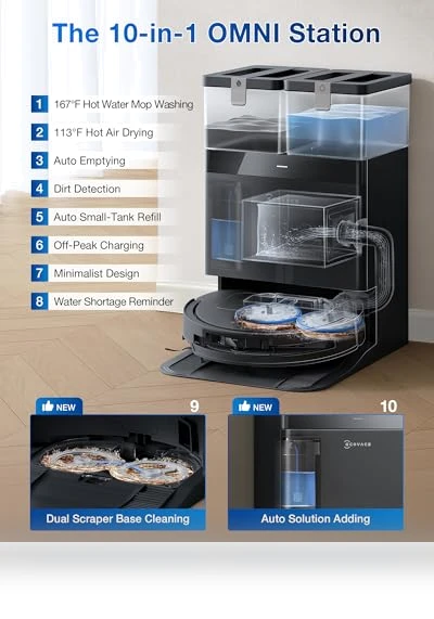 Robot Vacuum and Mop — Smart Cleaning Robots, ECOVACS