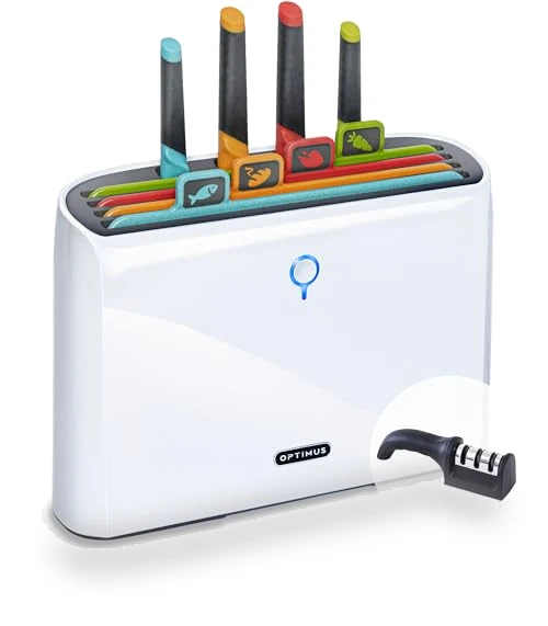 Self Drying Smart Cutting Board Knife Set — Cutting Boards, OPTIMUS TECHNOLOGY
