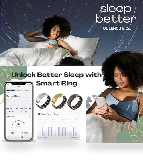 Smart Ring Health Tracker — Smart Rings, Oulencu