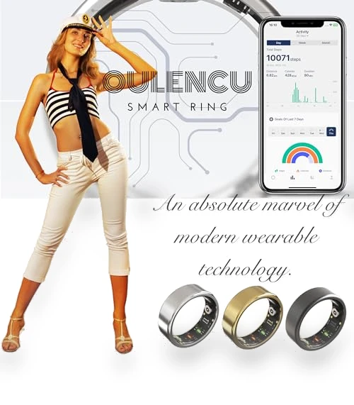 Smart Ring Health Tracker — Smart Rings, Oulencu