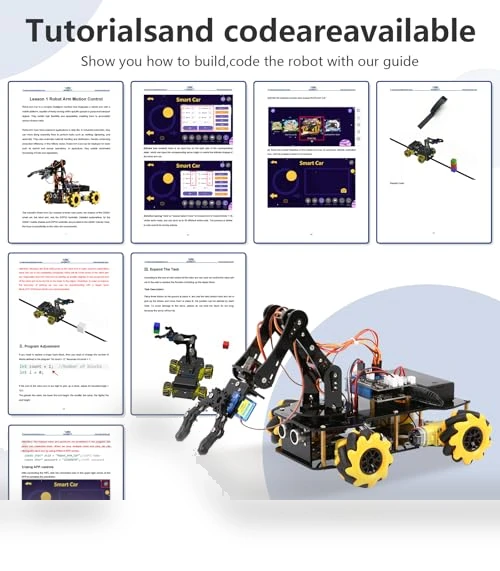 Smart Robot Arm Car Kit — Interactive Figures & Robots, ACEBOTT