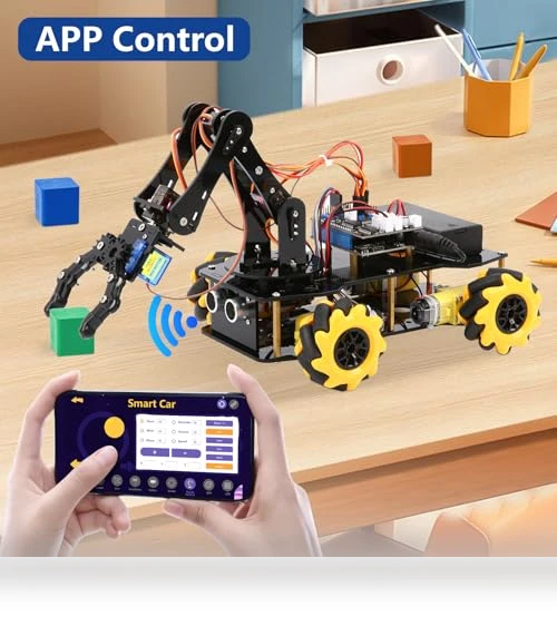 Smart Robot Arm Car Kit — Interactive Figures & Robots, ACEBOTT