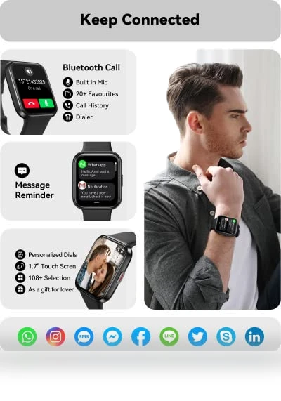 Smart Watch with Alexa Built-in — Smartwatches, ENOMIR