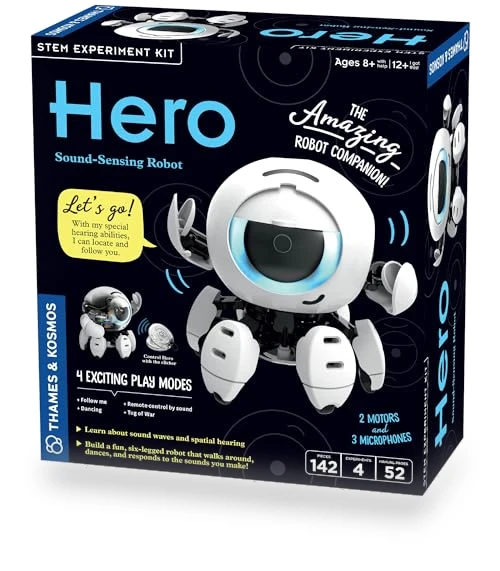 Sound-Sensing Robot STEM Experiment Kit — Melody Makers, Thames & Kosmos