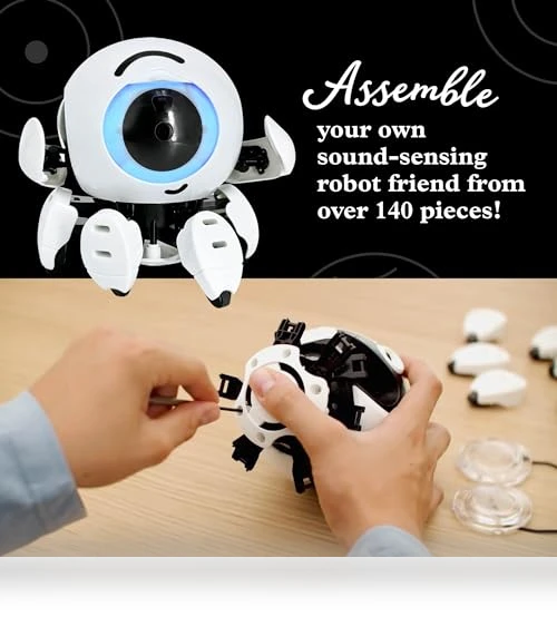 Sound-Sensing Robot STEM Experiment Kit — Melody Makers, Thames & Kosmos