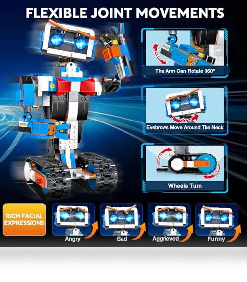 STEM Building Robot Toys for Kids — Construction Kits, Anysun