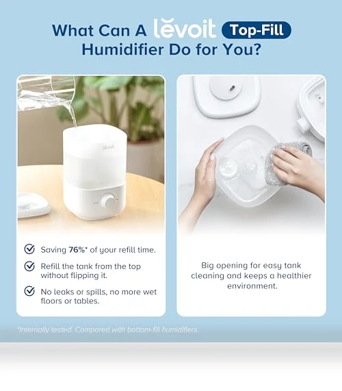 Top Fill Humidifier — Air Moisturizers, LEVOIT