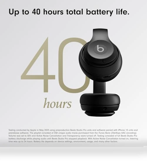 Wireless Bluetooth Noise Cancelling Headphones — In-Ear Headphones, Beats